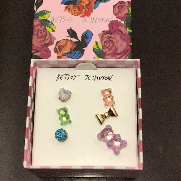 Betsey Johnson Jewelry - Betsey Johnson Assorted Stud Earrings